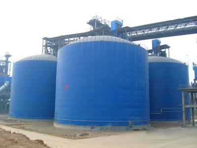 五台水泥钢板库改造