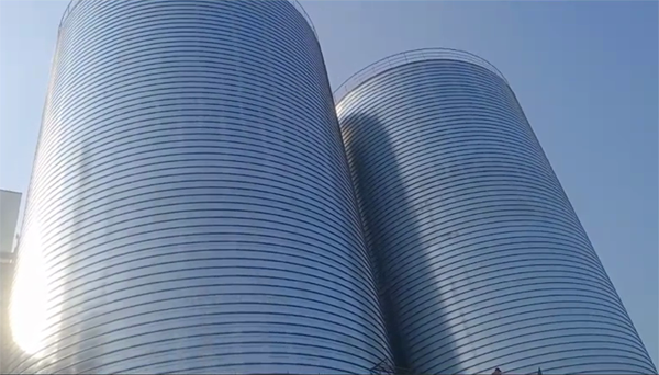 五台2座混凝土高架卷板仓