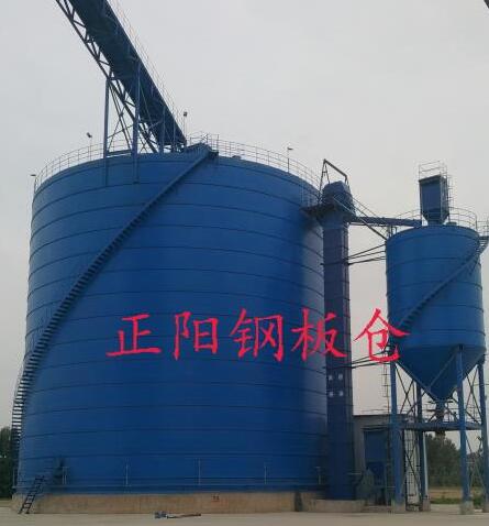 五台大型矿粉钢板库