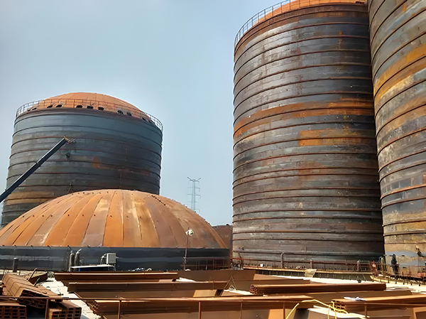 五台焦粉钢板仓